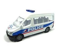 Siku Mercedes Benz Sprinter Police 8,2 cm acier blanc (0806001) Bleu