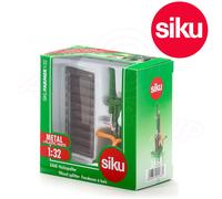 Siku Non 2468 1:3 2 Echelle Rondins Séparateur Debout Ou Tracteur Support À 10