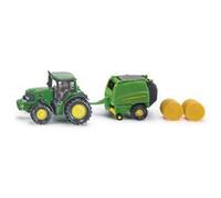 siku- sieper gmbh - tracteur jd+balles 1/64 G