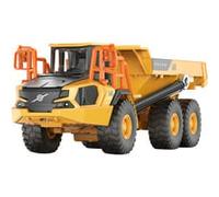 SIKU 1786 Volvo A40J Tombereau articulé 1:87 avec Benne basculante, Articulation Mobile, carrosserie en métal, Jaune, Jouet d'engin de Chantier