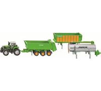 Siku Tracteur DEUTZ-FAHR Kit remorque ; 1848