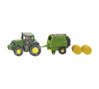 SIKU-Tracteur et sa presse à bottes de foin Siku - echelle 1/64e
