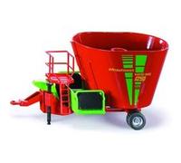 Siku Vecti mélanger wagon mélangeur de fourrage Strautmann 1250 rouge / vert (2450) Vert G