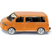 Siku Volkswagen Multivan - Rouge - Véhicule récréatif robuste avec hayon ouvrant - Sans PVC - Jouet à petite échelle - Construction stable - SK-1070