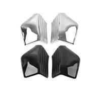 SIKUAI 1 paire de coques de rétroviseurs latéraux en ABS SH160, noir brillant, pour XJ56-YQ-4S8G Pour Goldwing GL1500 1988-2000: Pour Aspencade