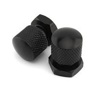 SIKUAI 2 écrous de fixation pour siège solo, filetage 1/4"-20 Pour Touring Pour Dyna Pour CVO (noir)