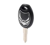 SIKUAI Clé vierge en métal noir non coupée avec partie supérieure en ABS Pour 1800 NRX Valkyrie Rune Motorcycle