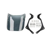 SIKUAI Déflecteur de Vent pour Pare-Brise Avant, 1 Jeu pour CT110 Hunter Cub 2020-2024, Gris Fer et PC