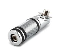 SIKUAI Kit d'extension de béquille de moto chromée en forme de C Pour Dyna FXDF 08-17, FXDL 93-17, FXDLI 04-06, FXDB 07-17, FLD 12-16, FXDC 05-14