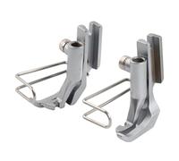 SIKUAI Pièces de machine à coudre Accessoires #S67ZL + #S67ZR Pied-de-biche moleté gauche et droit pour fermeture à glissière, Pour machines à coudre Durkopp Pour 67, 167, 267, 69, 269