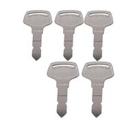 SIKUAI Remplacer la clé de contact du démarreur d'allumage 15248-63700 6C040-55430 6C040-55432, 5 pièces Remplacement de la clé de contact For Kubota Équipement de tracteur de la série B