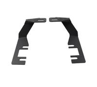 SIKUAI Supports de montage en acier 2 pièces Barre lumineuse de montant A Éclairage latéral de capot avant Pour 23-2024