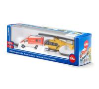 siku 1850, Kit de sauvetage, 1:87, Métal/Plastique, Multicolore, Pneus caoutchouc, Rotors rotatifs