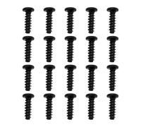 Sikweny 20 Pièces Vis Autoforeuse Metal M4 x 12 MM Résistant à L'usure et à la Corrosion Vis Autoperforante Fil de Discussion Terminé Self Tapping Screws Lisse Sans Bavures pour Décoration D'intérieur