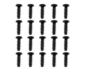 Sikweny 20 Pièces Vis Autoforeuse Metal M4 x 12 MM Résistant à L'usure et à la Corrosion Vis Autoperforante Fil de Discussion Terminé Self Tapping Screws Lisse Sans Bavures pour Décoration D'intérieur