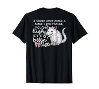 s'il Arrive Un Jour où J'Ai la Rage, C'est sur Le Dos T-Shirt