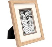 Sil - Cadre photo classique bois clair et foncé Photo 10x15 cm Beige, NC G