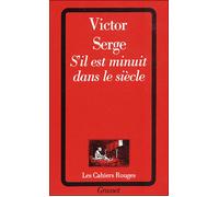 S'il est minuit dans le siècle - Victor Serge - Grasset - Livre