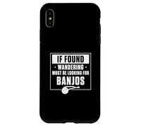 s'il est trouvé Errant, Vous devez être à la Recherche de Banjos et d'un Joueur de Banjo Coque pour iPhone XS Max