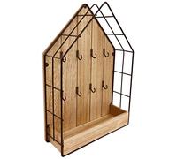 Boite à clés métal et bois Home 35 cm