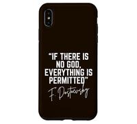 s'il n'y a Pas de Dieu, Tout est autorisé Fiodor Dostoïevski Coque pour iPhone XS Max
