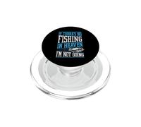 s'il n'y a Pas de pêche au Paradis, Je n'y Vais Pas PopSockets PopGrip pour MagSafe