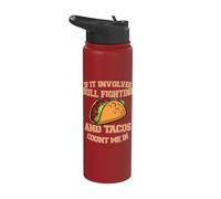 S'il s'agit de corridas et de tacos, comptez-moi dans Bull Stainless Steel Insulated Water Bottle