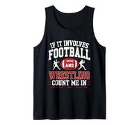 s'il s'agit de Football et de Lutte, comptez sur Moi Sport Westler Débardeur