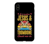 s'il s'agit de Jésus et d'un Trombone, comptez sur Moi Coque pour iPhone XS Max