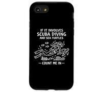 s'il s'agit de plongée sous-Marine et de Tortues, comptez sur Moi | Vintage Scuba Coque pour iPhone SE (2020) / 7/8