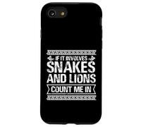 S'il s'agit de serpents et de lions, comptez sur moi Coque pour iPhone SE (2020) / 7 / 8