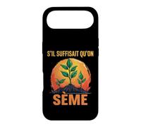 s'il Suffisait Qu'On Sème Citation Humour Jardin Jardinage Coque pour iPhone Air