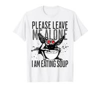 s'il Te plaît, Laisse-Moi Tranquille, Je Mange de la Soupe Dark Humor Mothman T-Shirt