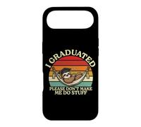 s'il Te plaît, ne me Fais Pas Faire des Trucs Funny Lazy Sloth Graduation Coque pour iPhone Air