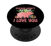 s'il Te plaît, ne me Mange Pas, Je t'aime PopSockets PopGrip Adhésif