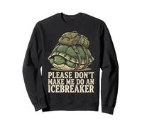 s'il Te plaît, ne m'obligez Pas à Faire Un Brise-Glace drôle pour la rentrée Scolaire Sweatshirt