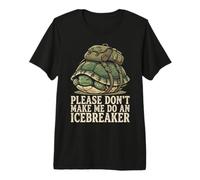 s'il Te plaît, ne m'obligez Pas à Faire Un Brise-Glace drôle pour la rentrée Scolaire T-Shirt Haut de Gamme