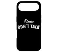 s'il Te plaît, ne Parle Pas - Citations drôles provocatrices Coque pour iPhone Air