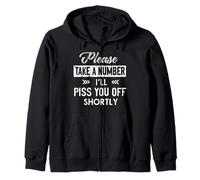 s'il Te PLAÎT, Prends Un NUMÉRO, Je Vais T'ÉNERVER sous Peu, C'est DRÔLE Sweat à Capuche