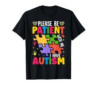s'il Te plaît, sois Patient avec Moi, Je suis autiste T-Shirt Graphique avec Valeur