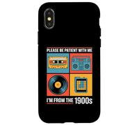 s'il Te plaît, sois Patient avec Moi, Je Viens des années 1900 Coque pour iPhone X/XS