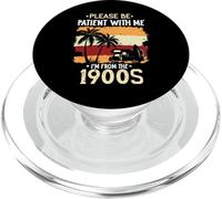 s'il Te plaît, sois Patient avec Moi, Je Viens du Funny Vintage des années 1900 PopSockets PopGrip pour MagSafe