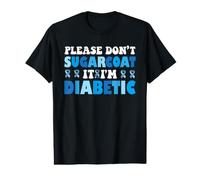s'il Vous plaît, ne l'enrobez Pas, Je suis diabétique T-Shirt Graphique avec Valeur