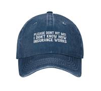 s'il Vous plaît, ne me frappez Pas, Je ne Sais Pas Comment Fonctionne l'assurance. Chapeau pour Homme
