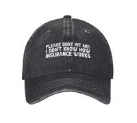 s'il Vous plaît, ne me frappez Pas, Je ne Sais Pas Comment Fonctionne l'assurance. Chapeau pour Homme