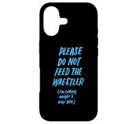s'il Vous plaît, ne nourrissez Pas Le catcheur Funny Wrestling Coque pour iPhone 17