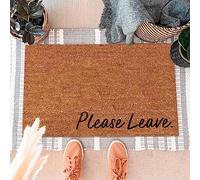 s'il Vous Plaît, Partez Paillasson Exterieur Ramasse La Saleté Paillasson Durable Tapis De Bain pour Chambre Entrée Baignoire 40 X 60Cm