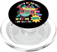 s'il Vous plaît, Soyez Patient avec Moi, Je Viens des années 1900 Vintage 1900 PopSockets PopGrip pour MagSafe