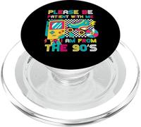 s'il Vous plaît, Soyez Patient avec Moi, Je Viens des années 1900 Vintage 1900 PopSockets PopGrip pour MagSafe