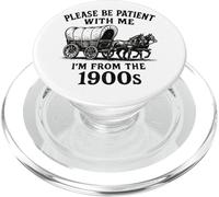s'il Vous plaît, Soyez Patient avec Moi, Je Viens du Boomer des années 1900 PopSockets PopGrip pour MagSafe